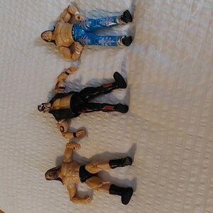 💚Lot of 3 Vintage Jakks Pacific Wrestling figures